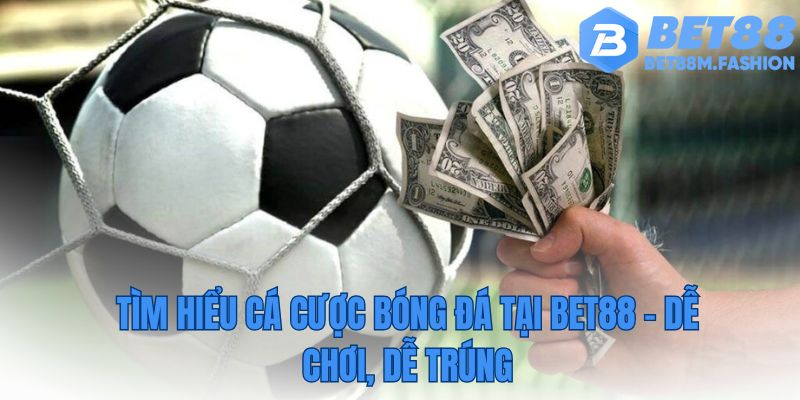 Khám phá khái niệm cá cược bóng đá tại Bet88 – đơn giản, dễ chơi, phù hợp mọi đối tượng